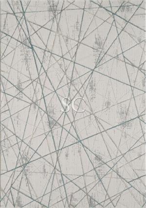 Ковер Planeta 0772A light grey-turquaz