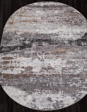 Ковер Graff 2788 grey-beige овал